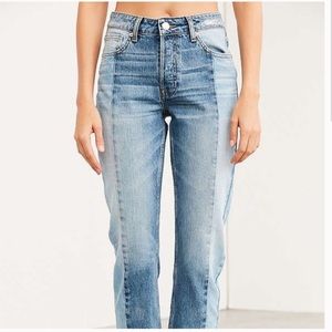 BDG Jessye High Rise Two Tone Jeans